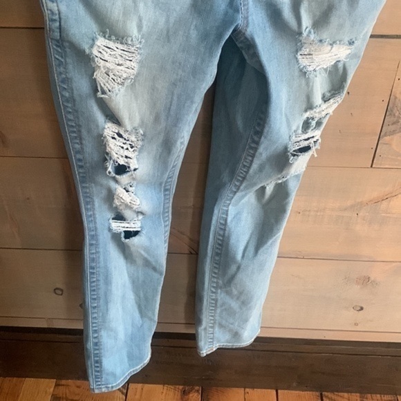 True Religion Spring Daze Flap-Pocket Boyfriend Overalls - Picture 5 of 12